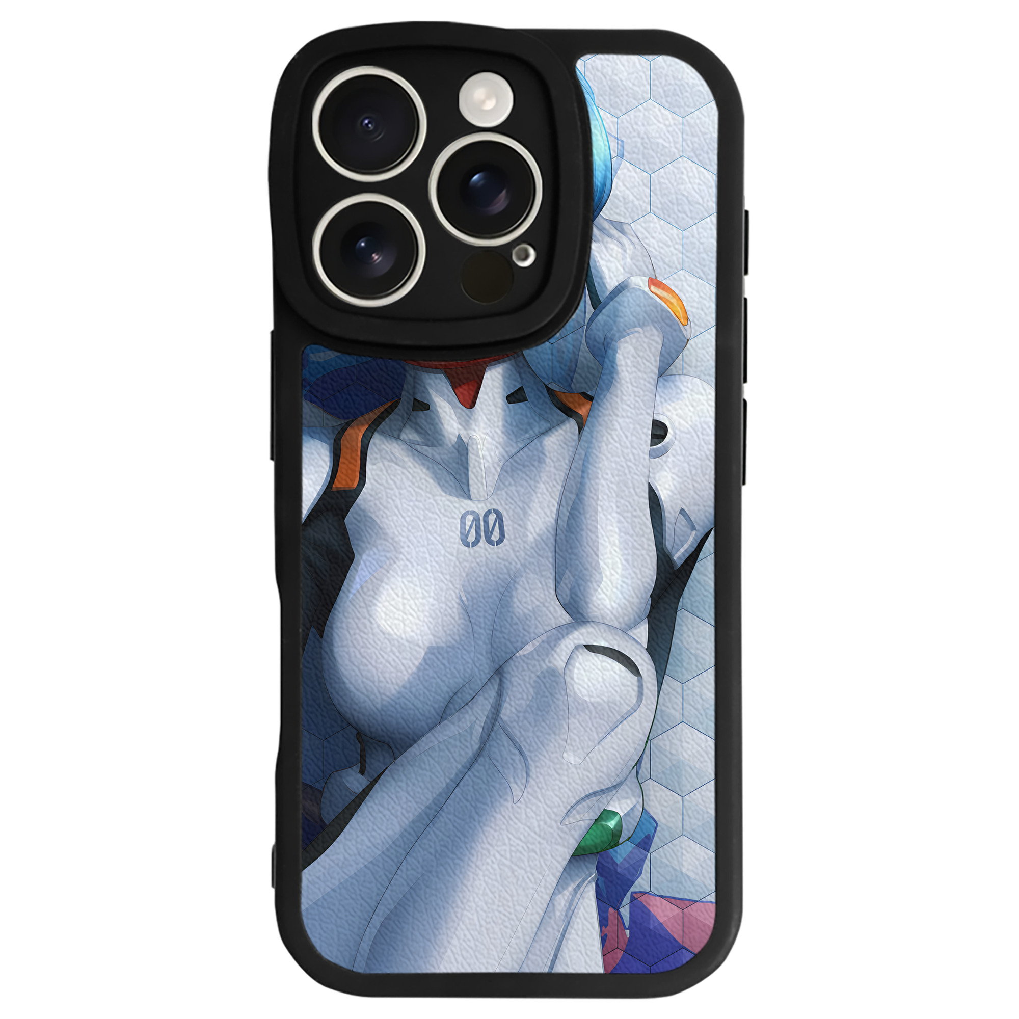 （画像用） EVA 新世紀エヴァンゲリオン 【iPhone 16シリーズ対応】シリコンスマホケース（レザー調） 材質：シリコン